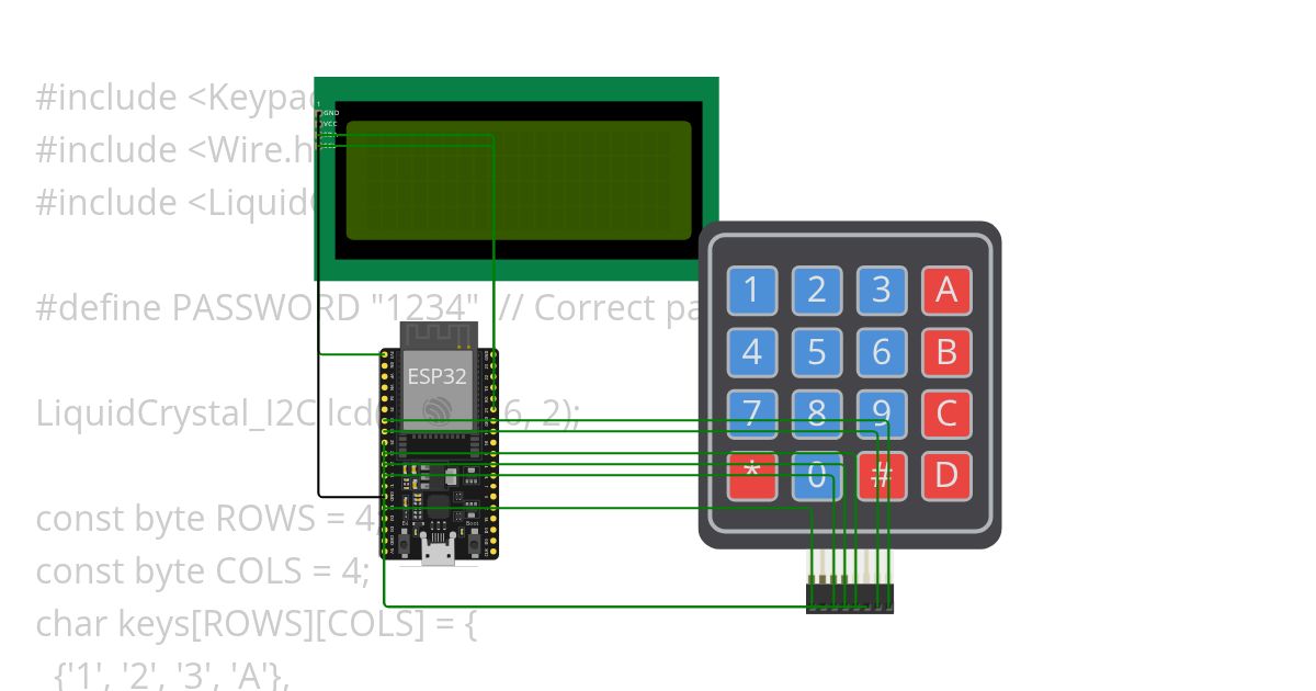 keypad using macro simulation