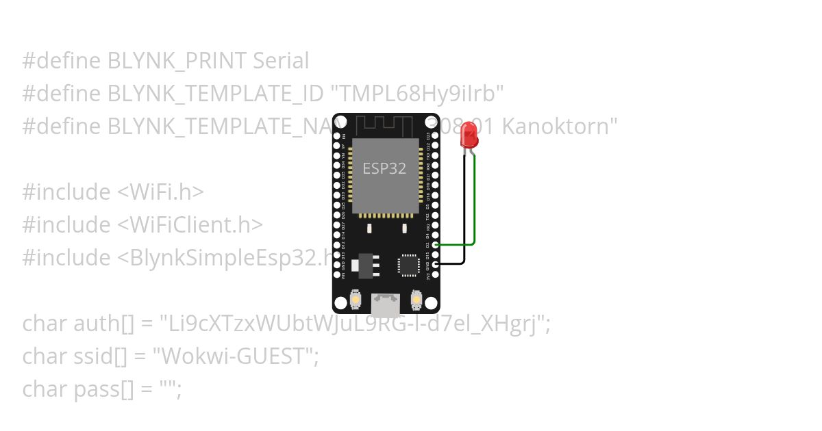 LED-IOT-Blynk ESP32 1 LED Dec2024 simulation