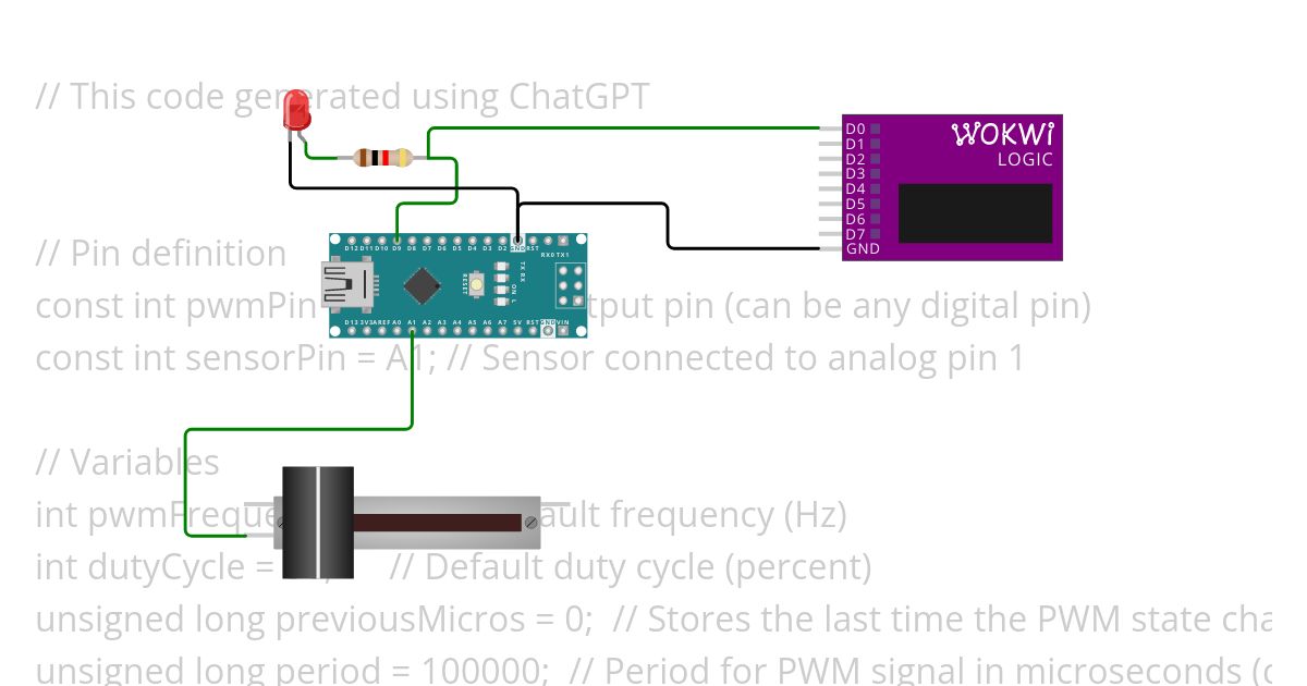 Custom Frequency PWM 2 (ChatGPT code) simulation