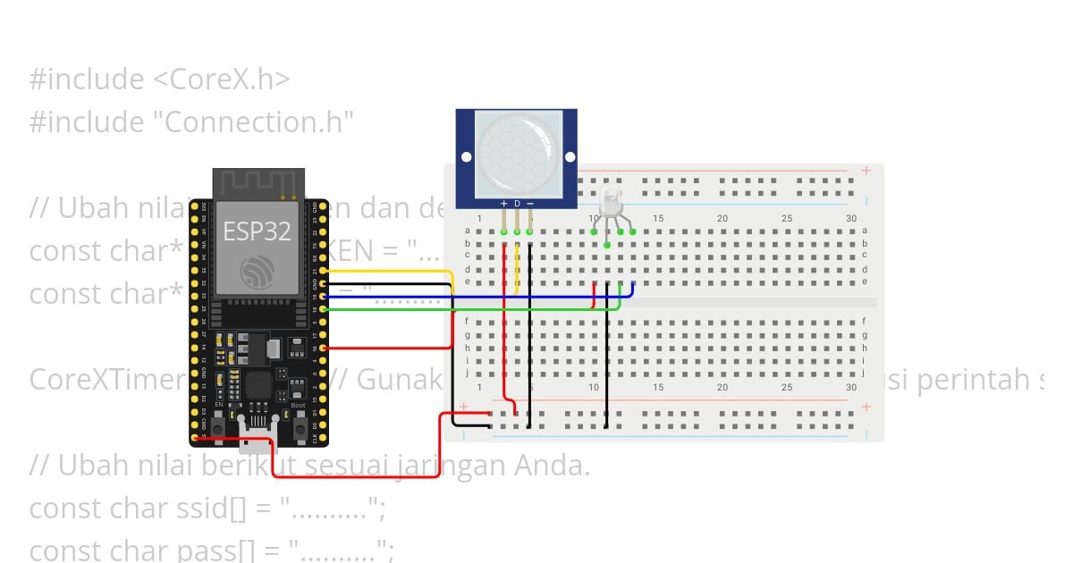 deteksi gerakan Copy simulation