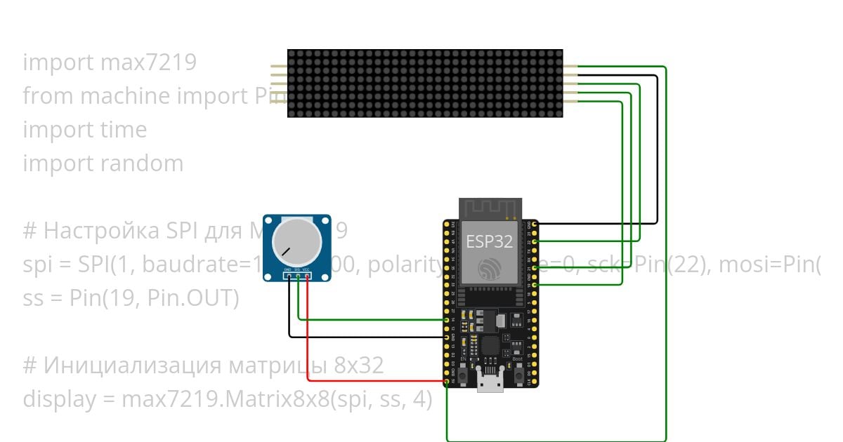 esp32-micropython-ssd1306 Copy simulation