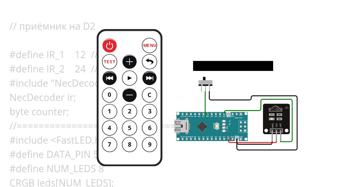 ir-receiver.ino Copy simulation