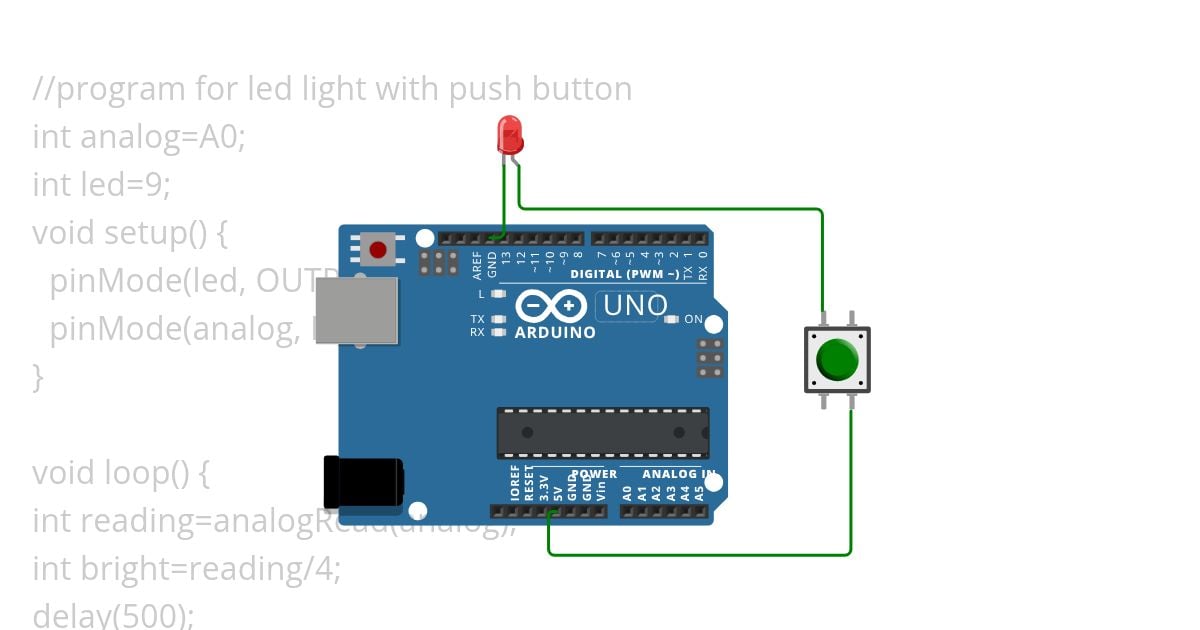  6, light with push button simulation