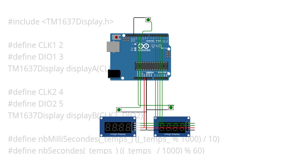 Horloge Copy simulation