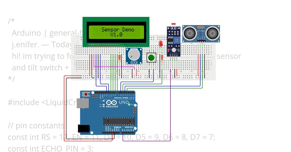 Sensor_LCD_Demo simulation