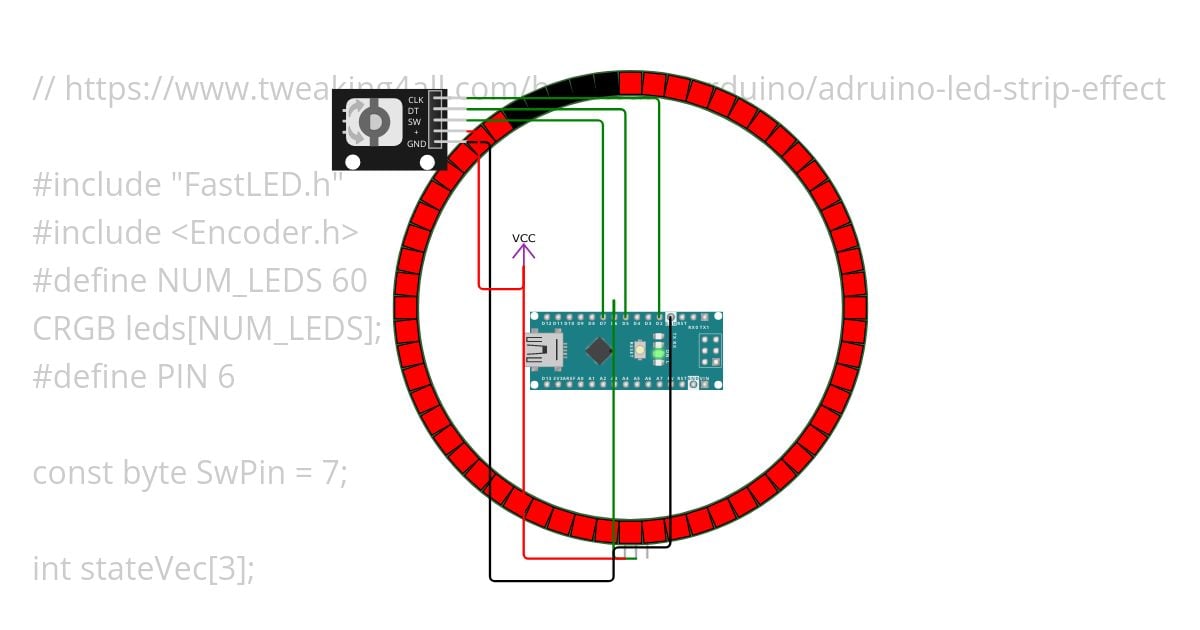 encoderRing simulation