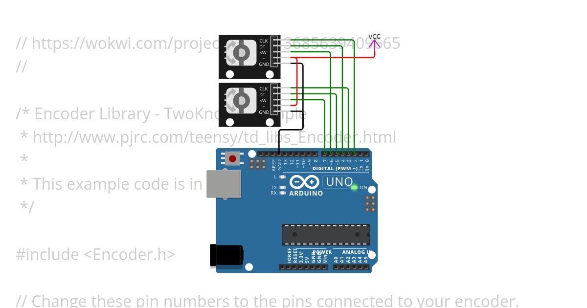 BIE_Encoder_TwoKnobs simulation