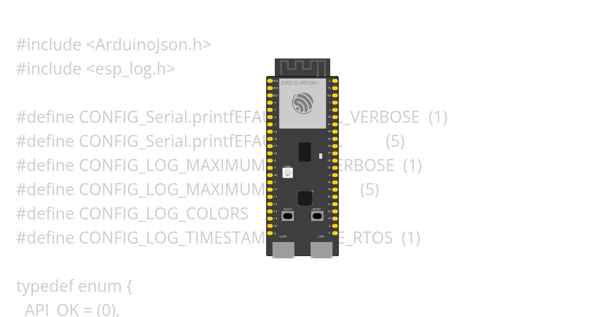 ArduinoJson simulation