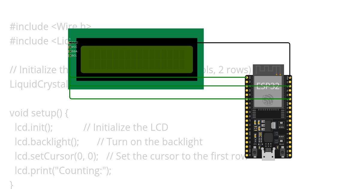 displays numbers from 1 to 10 using a loop. simulation