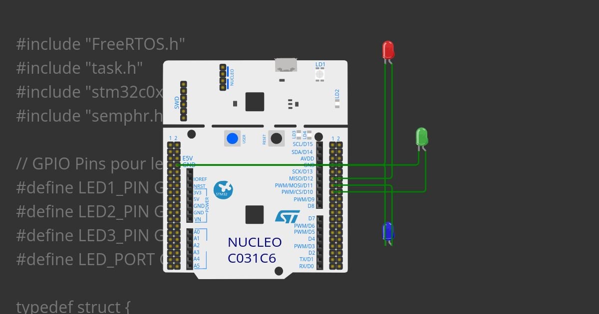 STM32 freertos TP3- partie B Copy