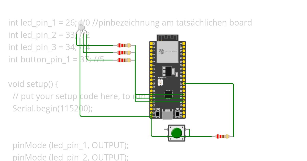 Button simulation