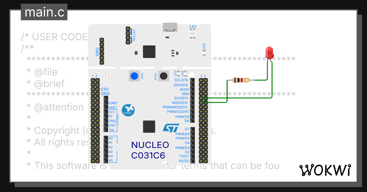 Wokwi online esp32 stm32 arduino simulator