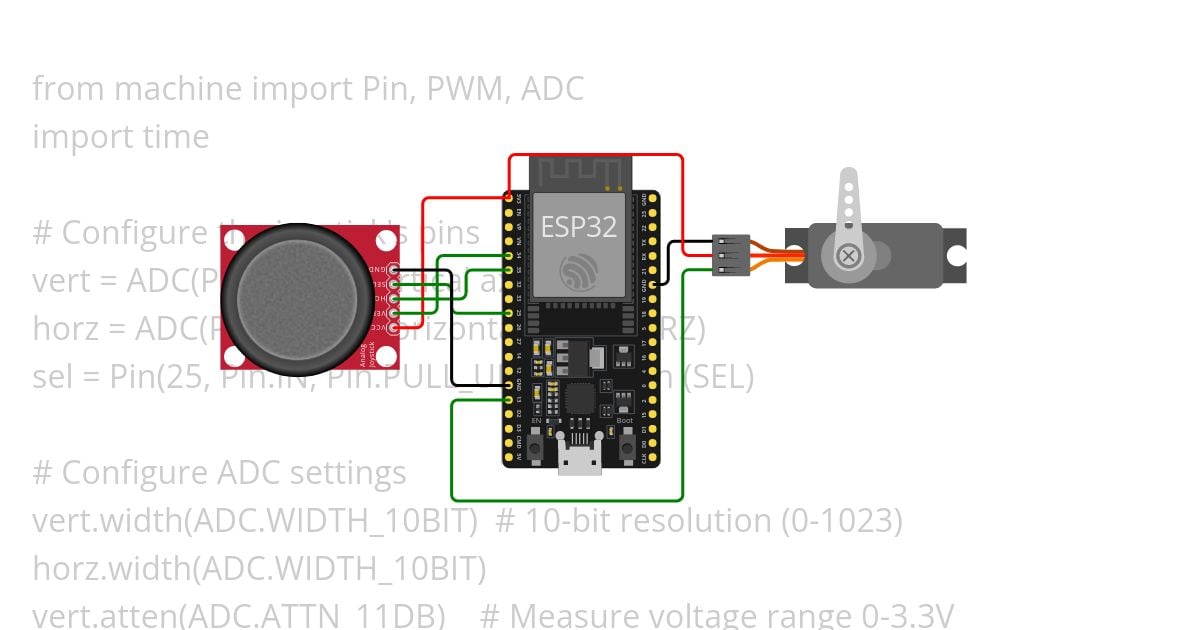 Joystick Project  simulation