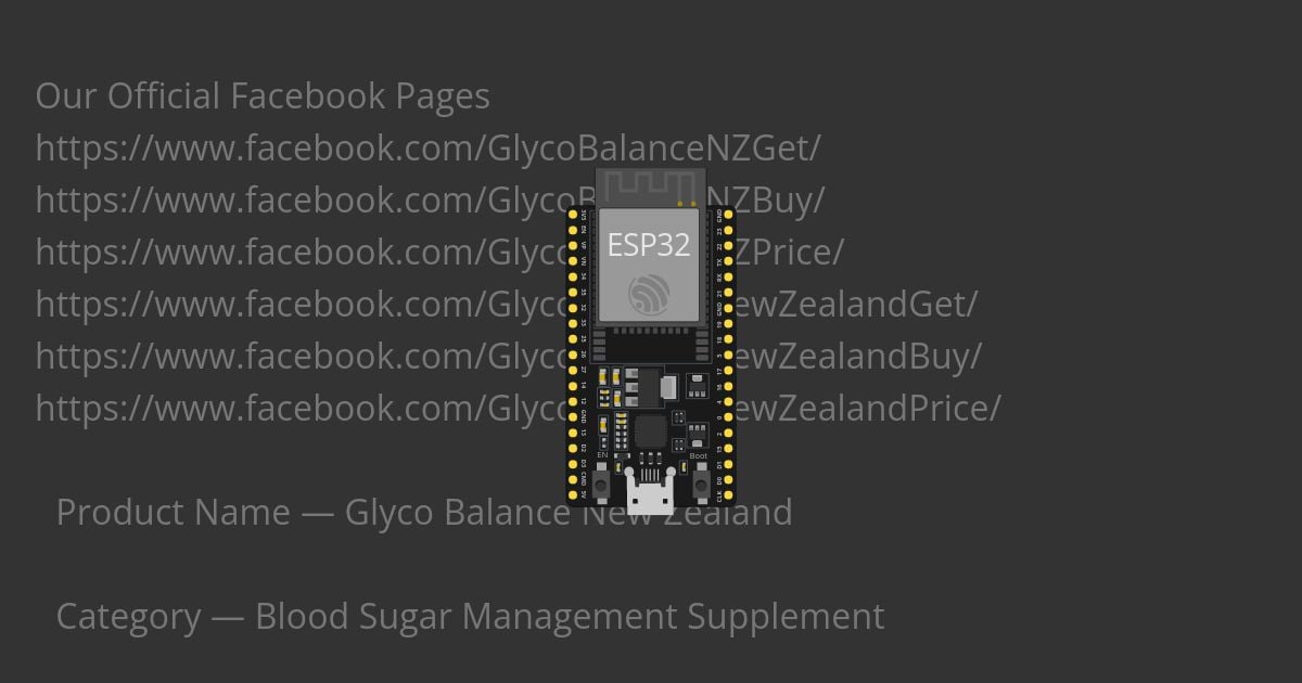 Glyco Balance New Zealand