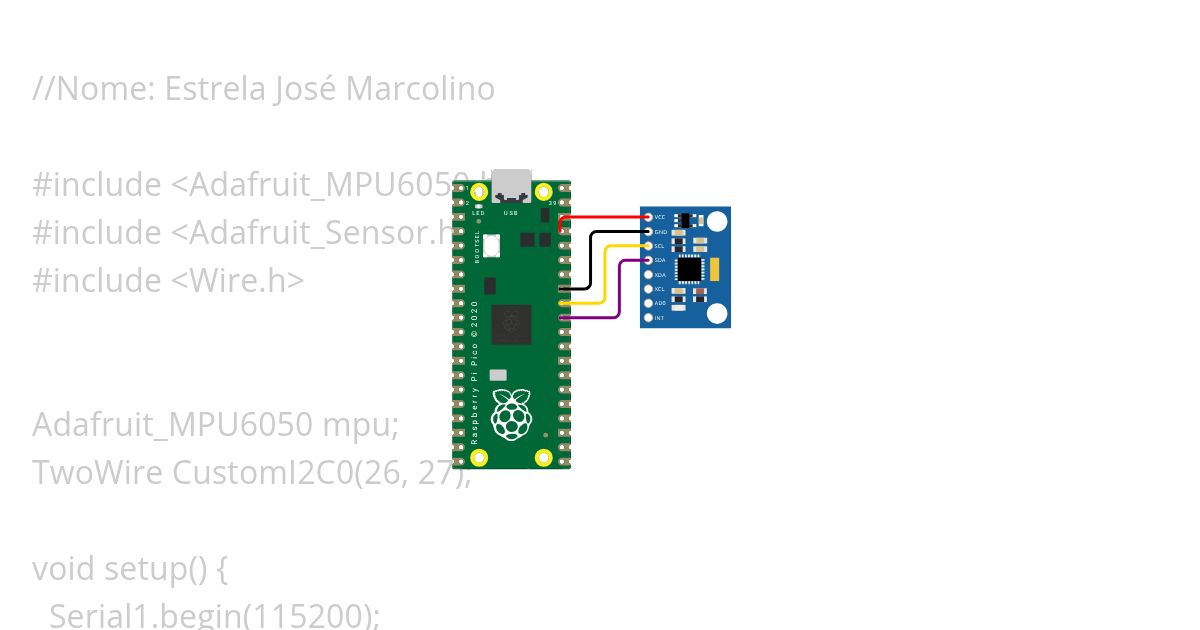 Diversão-Acelerômetro MPU6050 simulation
