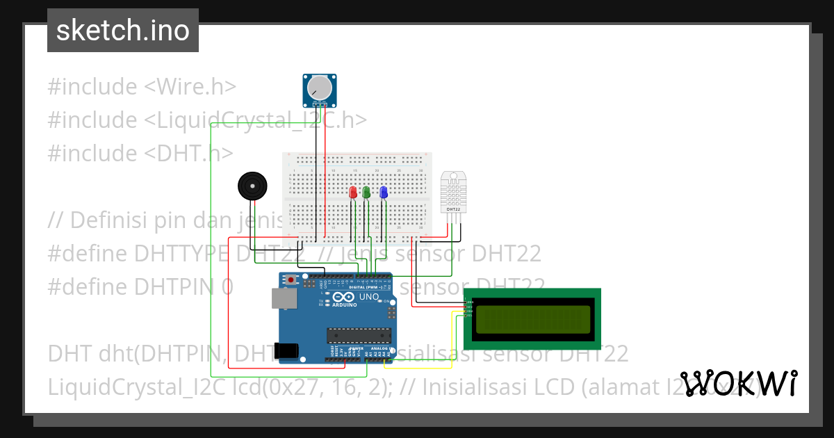 UAS - Wokwi ESP32, STM32, Arduino Simulator