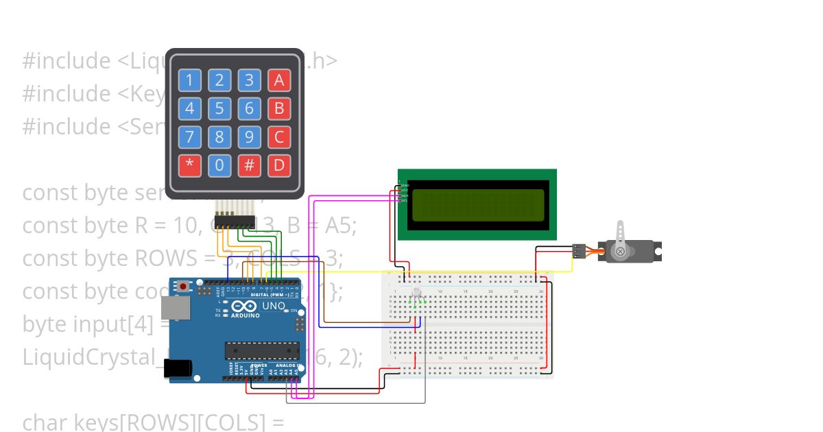 Security block simulation