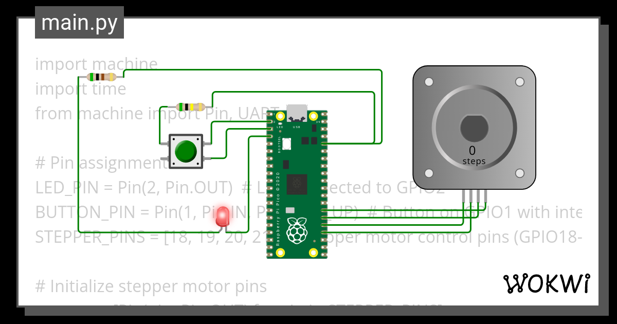 GoAceGabriel TE411 PIT 2 Wokwi ESP32 STM32 Arduino Simulator