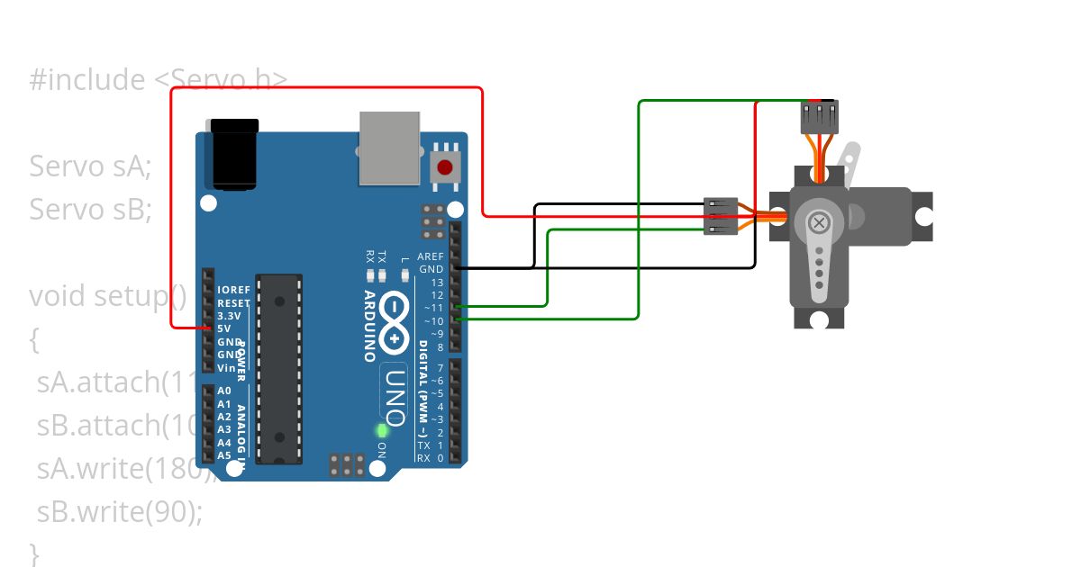 servo ex1 simulation