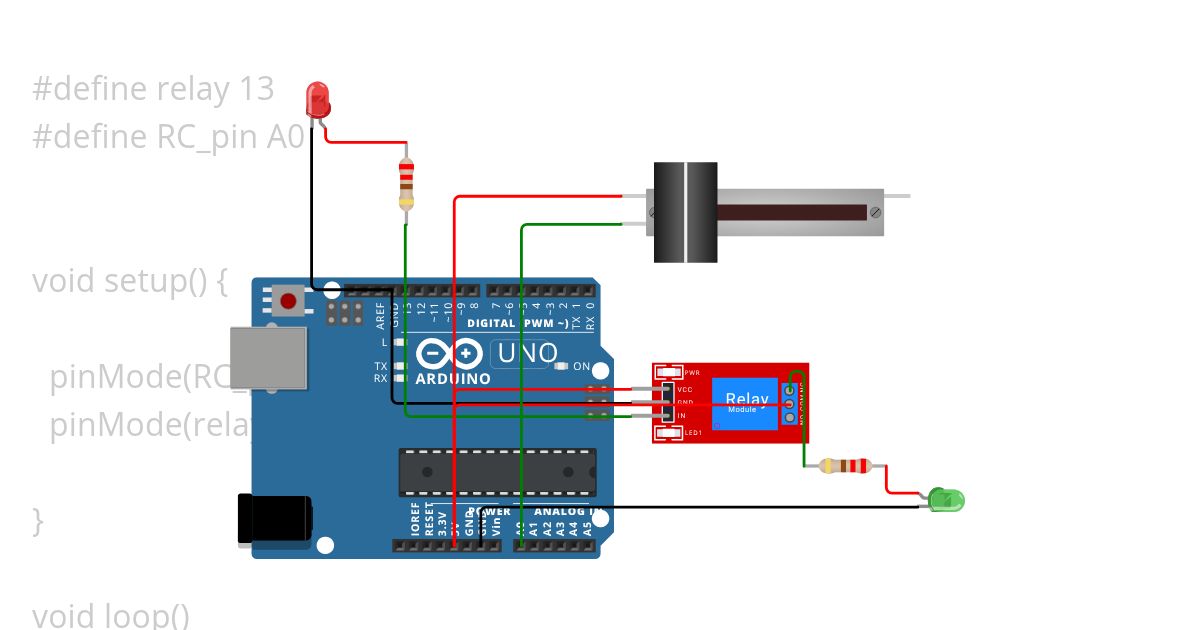 Relay Basic simulation