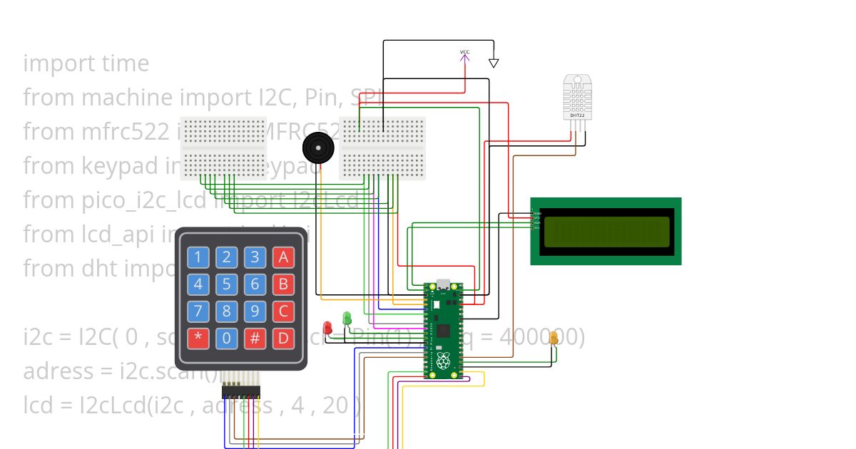 Zugangkontrolle Rupp simulation