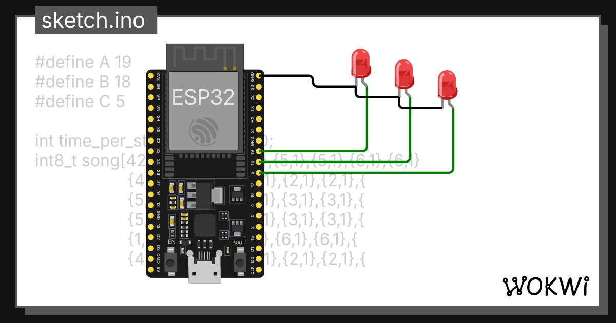 Wokwi online esp32 stm32 arduino simulator