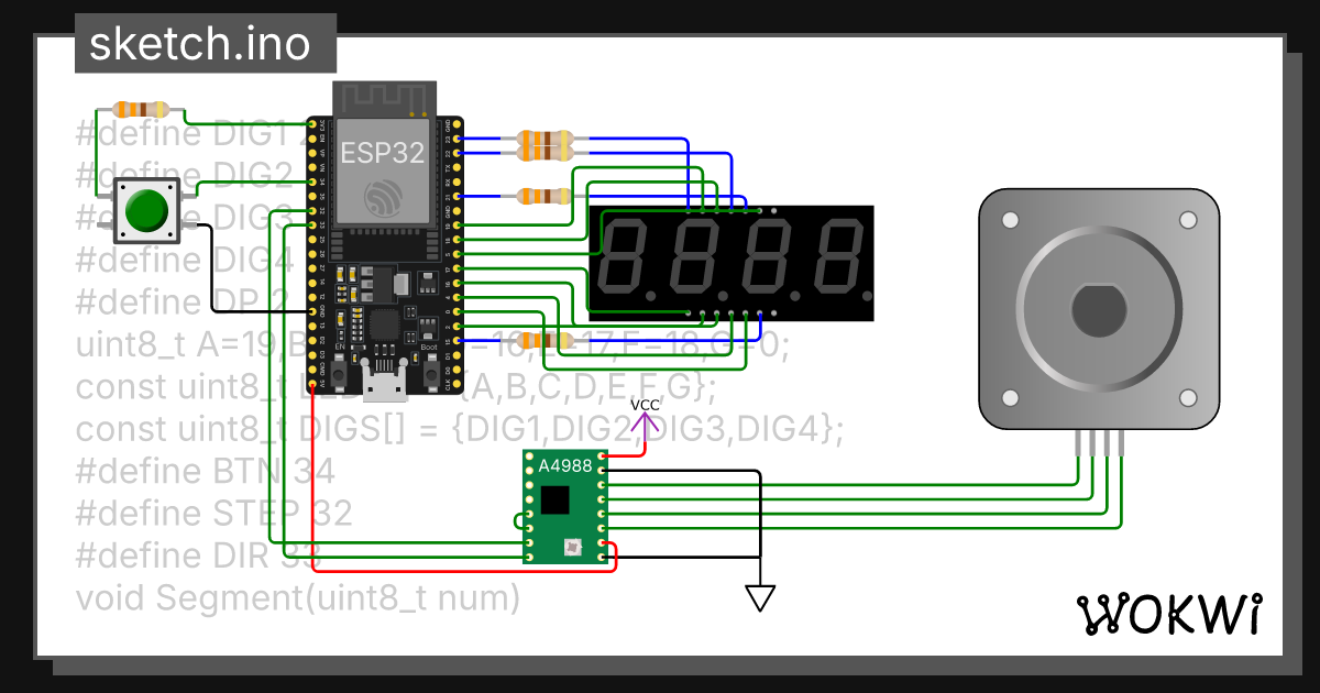 Wokwi - Online ESP32, STM32, Arduino Simulator
