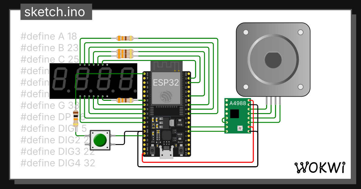 Wokwi - Online ESP32, STM32, Arduino Simulator