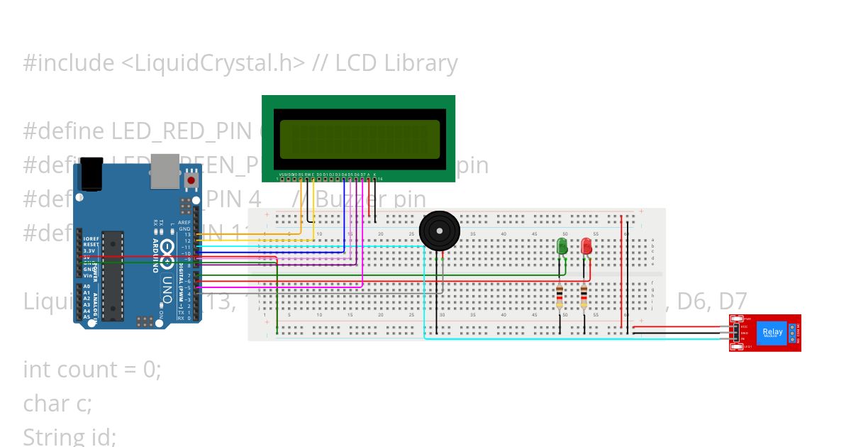 Attendance system  simulation