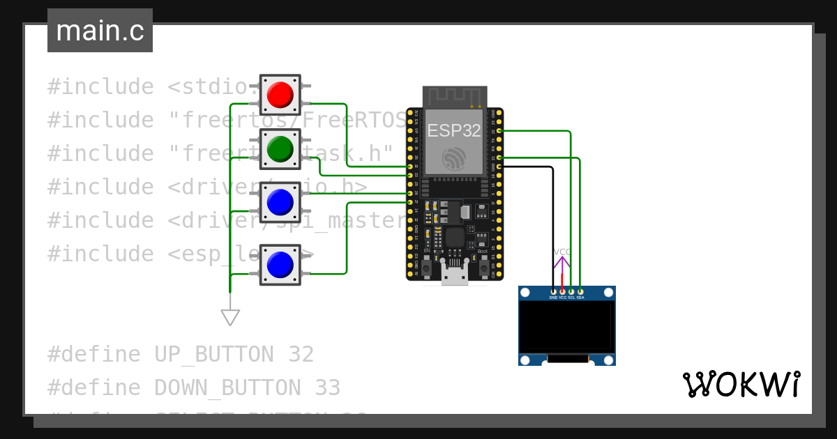 Ihm teste wokwi esp32 stm32 arduino simulator
