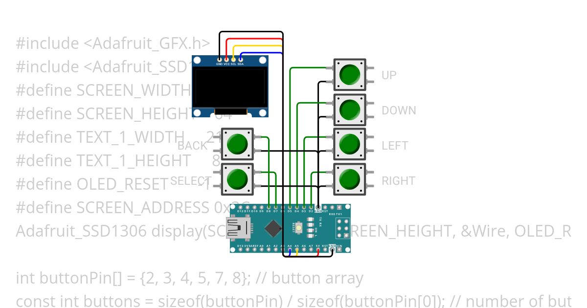 buttonArray simulation