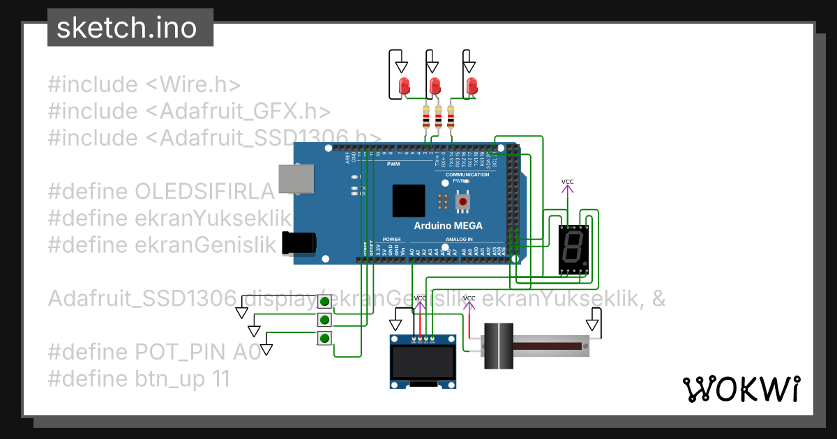 190201124-Elif ERGİN - Wokwi ESP32, STM32, Arduino Simulator