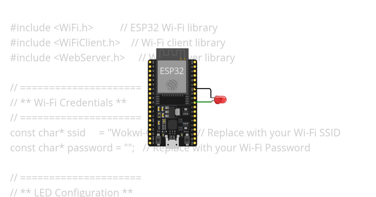 turn on and off using website simulation