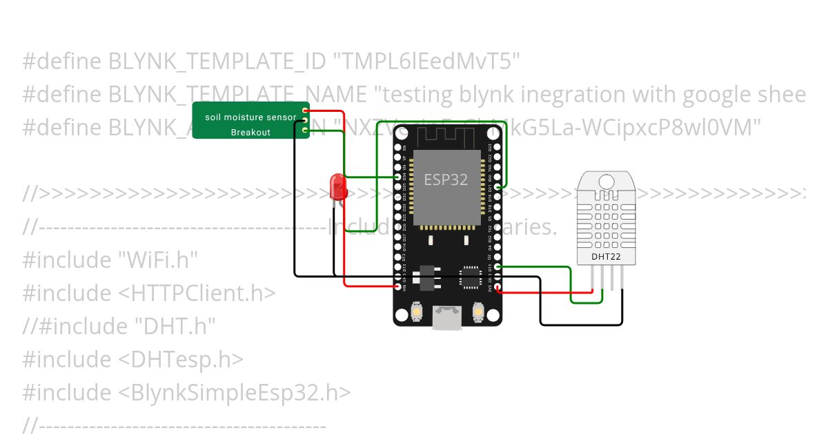 Add soil moisture sensor to whole project simulation