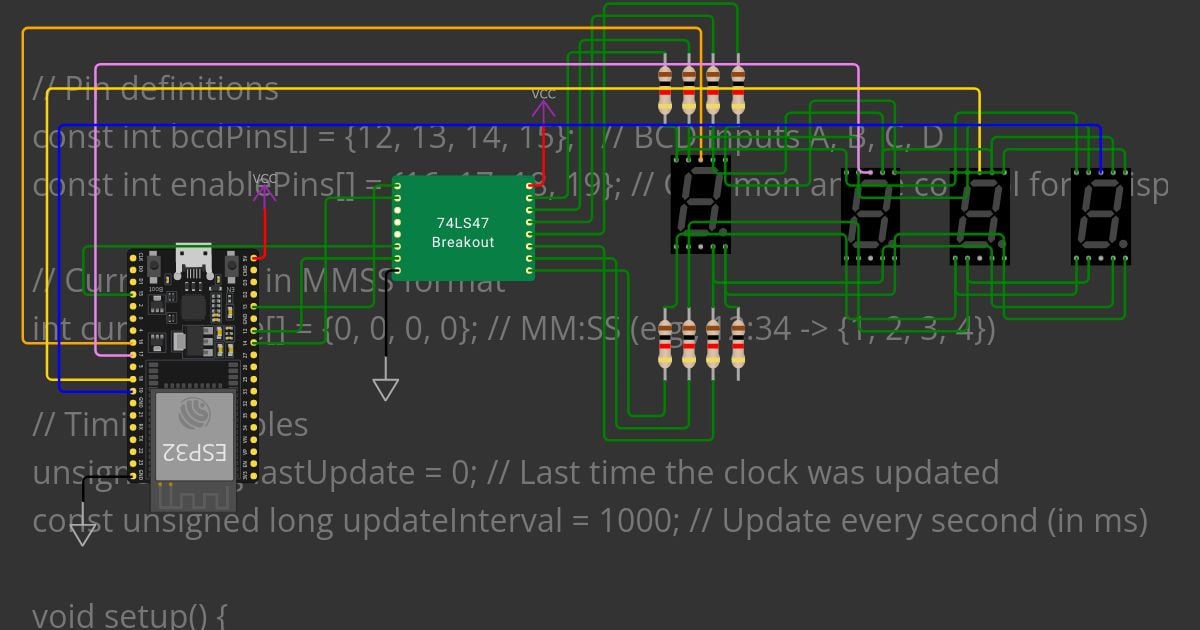 esp32-7447-7Segment