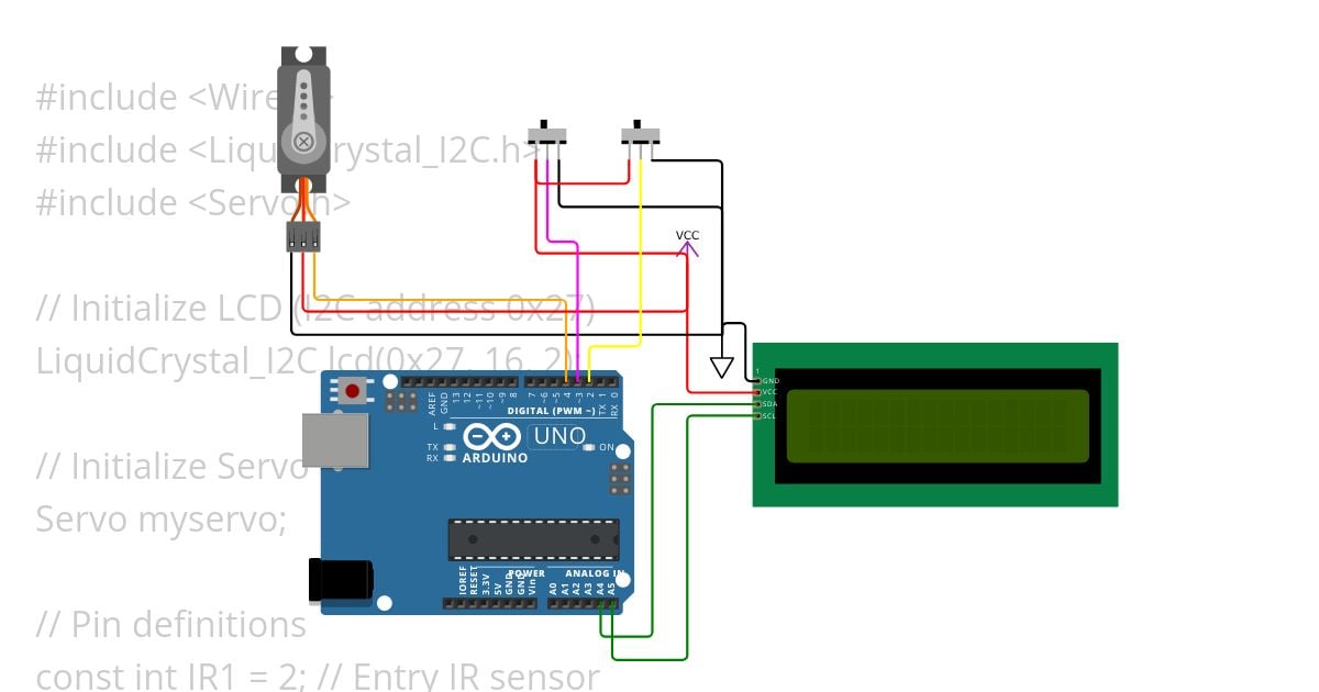 Arduino-parking-system-002 simulation