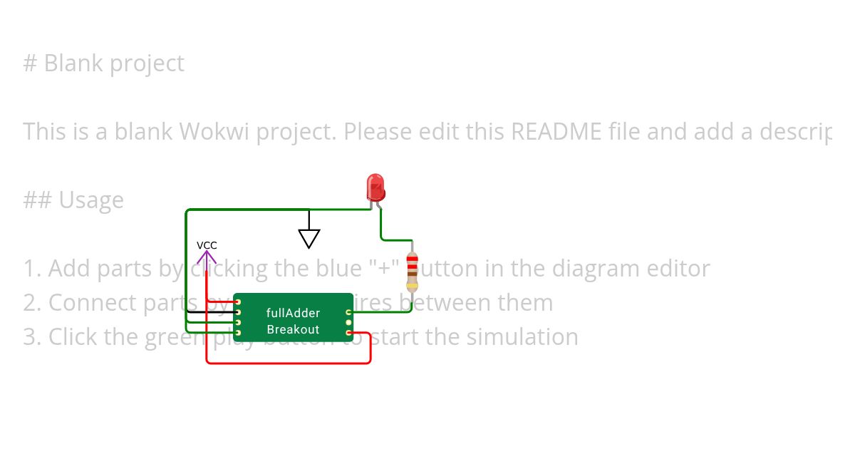 Full Adder simulation