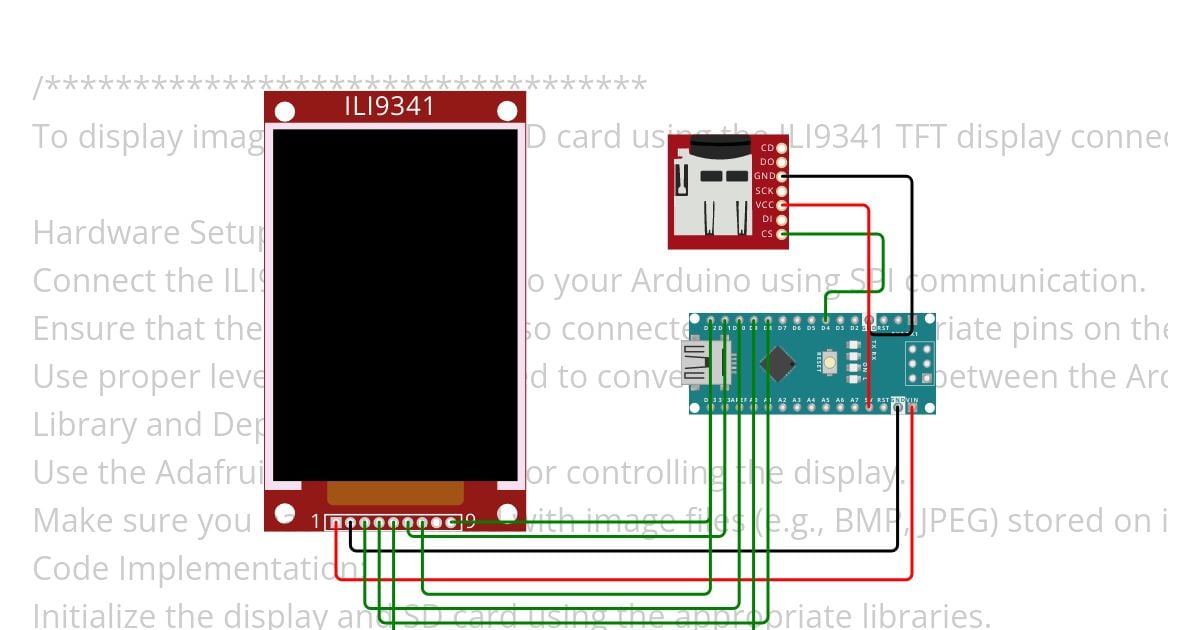 sd card multiple files simulation