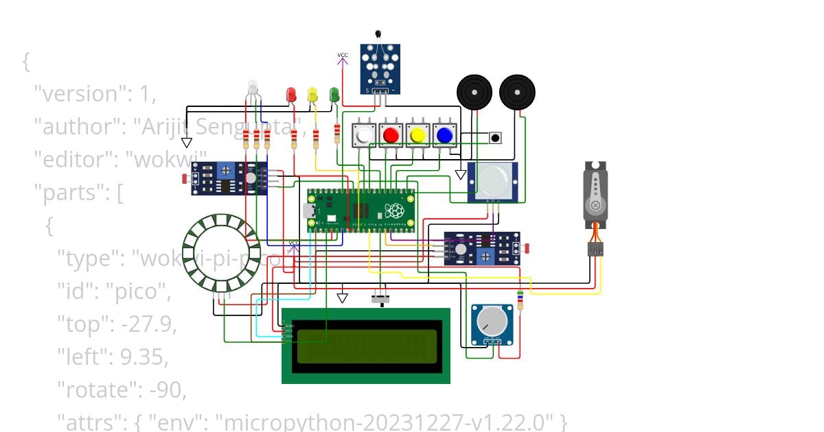 PicoLibrary Demo simulation