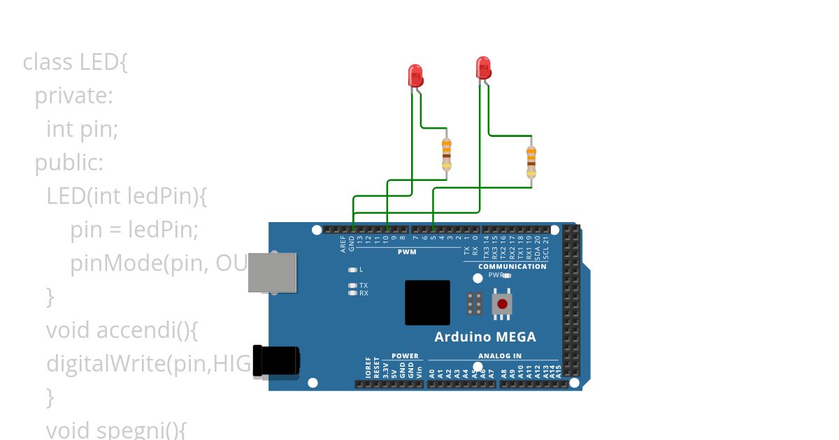luci classi simulation