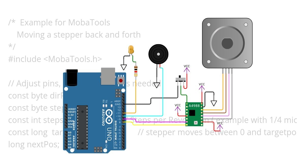 A4988-stepper-MobaTools-Timer-Buzzer-LED simulation