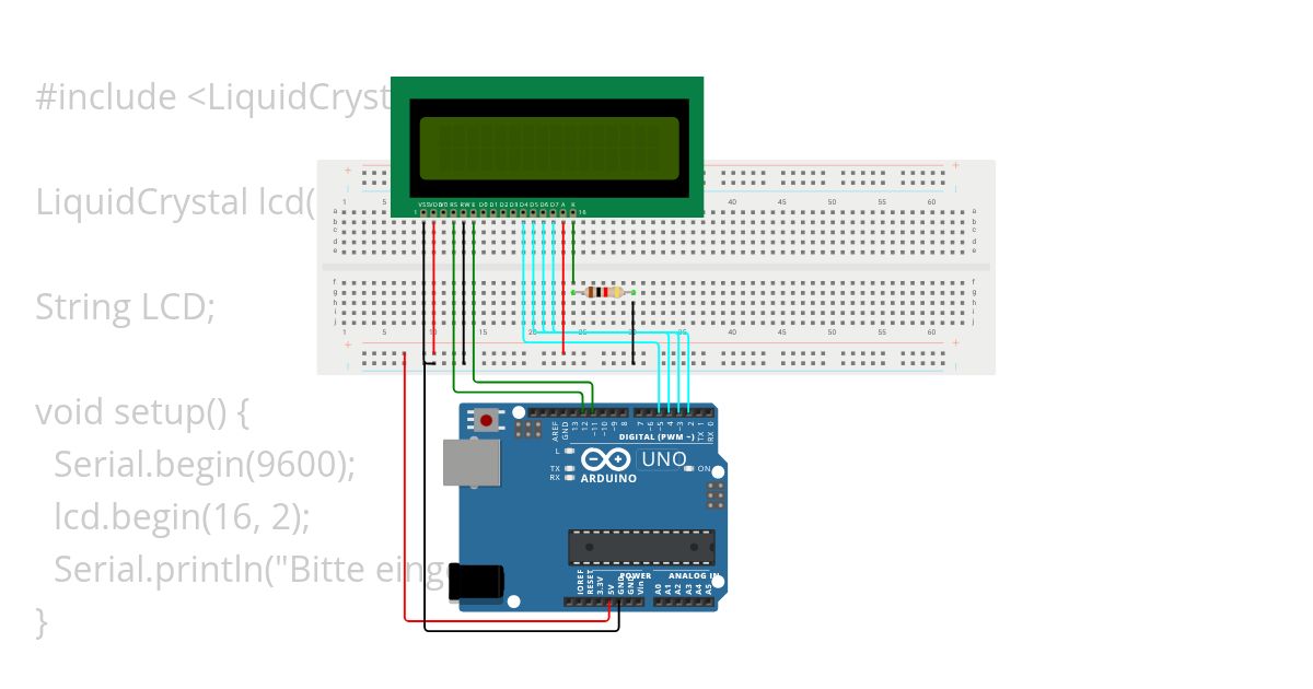lcd display simulation