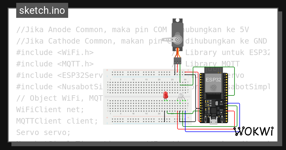 Wokwi online esp32 stm32 arduino simulator