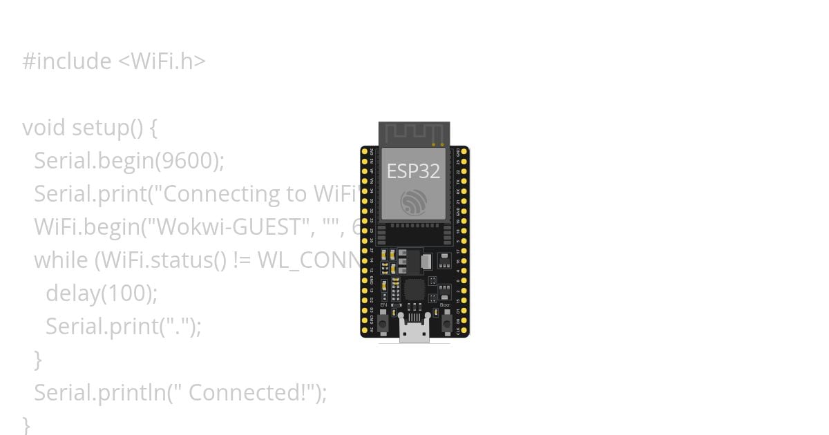 Test-ESP32 Wifi simulation