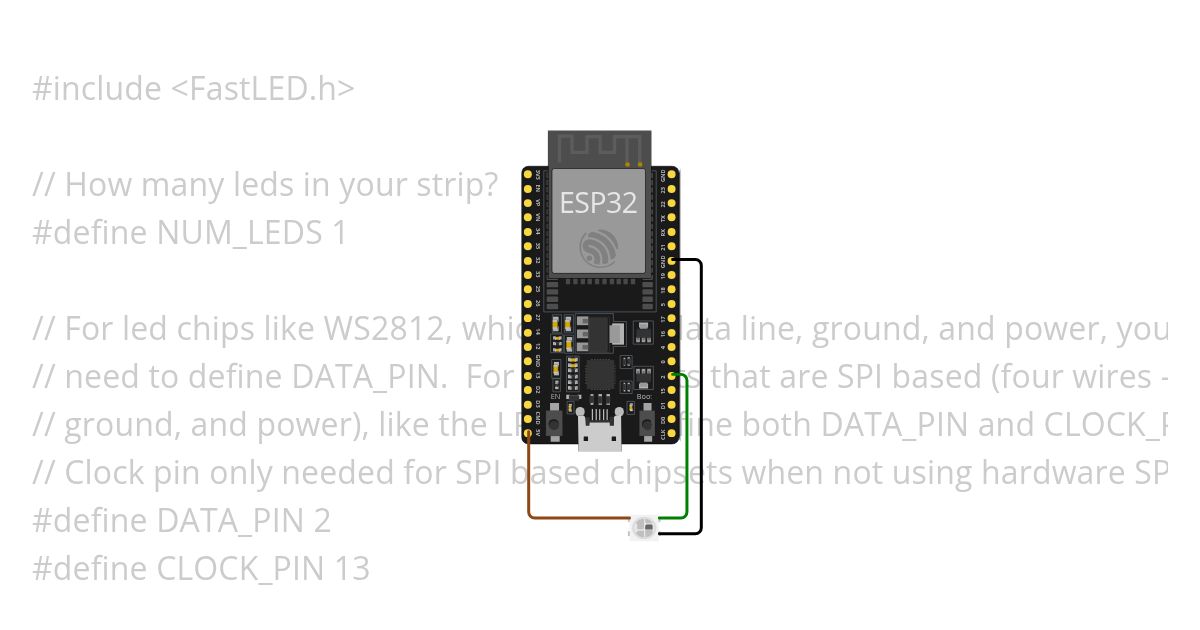 Test-ESP32 FastLED NeoPixel simulation