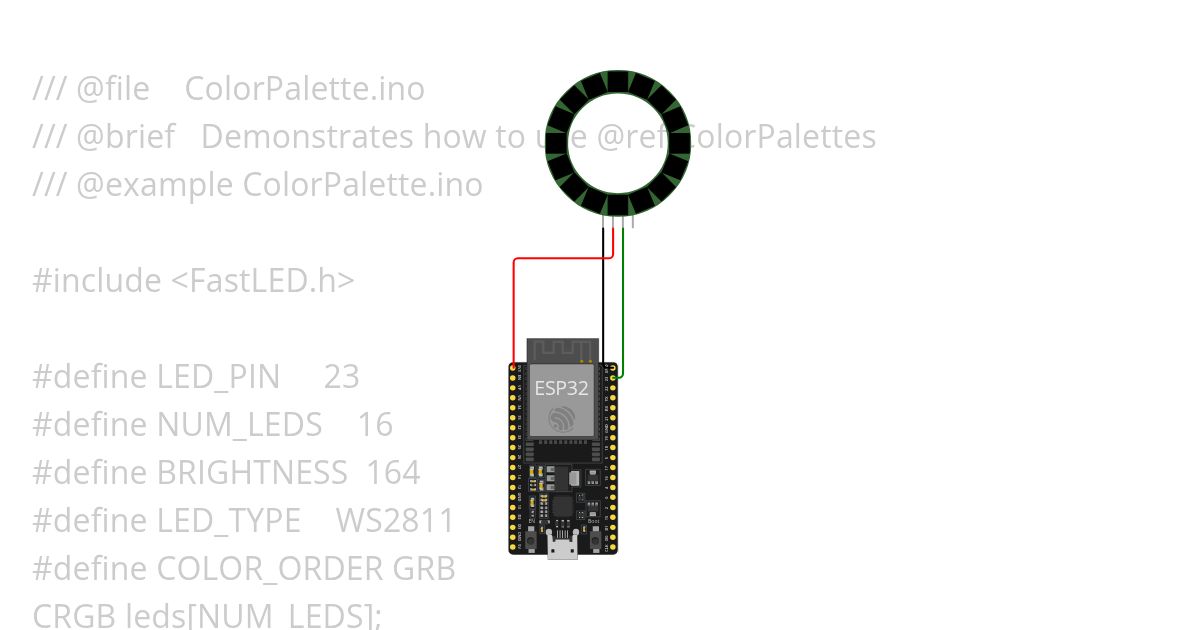 Test-ESP32-NeoLED Ring Copy1 simulation