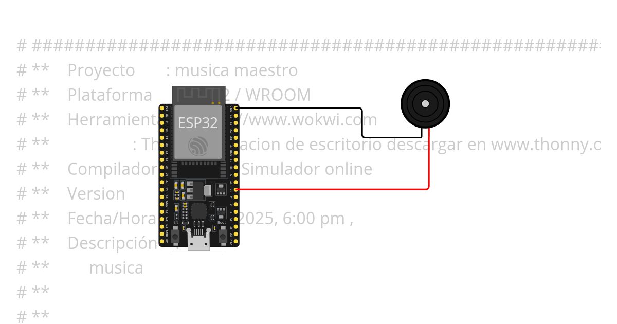 Musica Maestro simulation