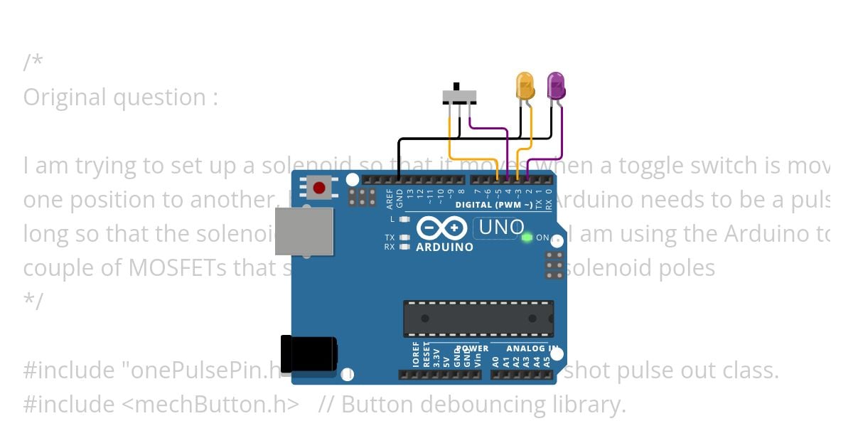 onePulseClassExample II.ino simulation