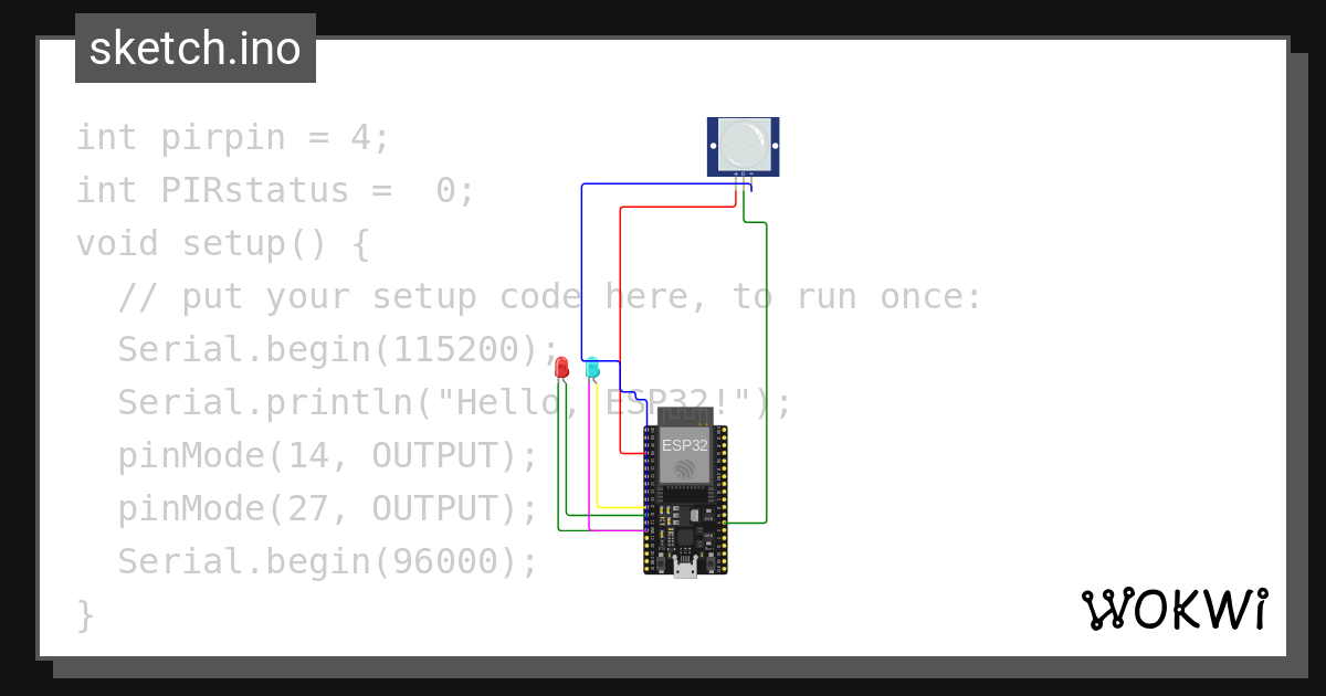 Wokwi - Online ESP32, STM32, Arduino Simulator