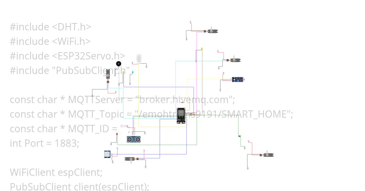 Smart Home Project simulation